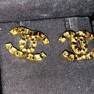 SOLD Chanel Stud Earrings